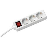  Kabel s utičnicama (Broj šuko utičnica: 3 Kom., Bijele boje, Dužina kabela: 1,4 m, 3.500 W, S prekidačem) | shoptok.hr