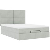  Otomanski krevet s madracima i LED 140x200 cm baršunasti | Eponuda.com