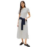 Tommy Hilfiger prugasta midi haljina cene