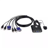 Gembird KVM stikalo 2:1 mini VGA/USB s kabli CS22U CS22U-A7 | Shoptok.si