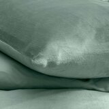 Douceur d intérieur Zelena 3-delna posteljnina za zakonsko posteljo/podaljšana iz mikroflanele 240x220 cm Flanou – | Shoptok.si