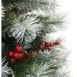  Umjetno božićno drvce sa šarkama, šiškama i bobicama 120 cm | Eponuda.com