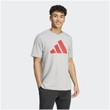 Adidas Majice s kratkimi rokavi Pwr 3 T Siva | Shoptok.si