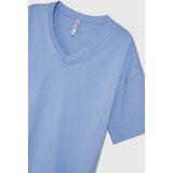 Marisse Women's T-Shirt L-Ts-4613 Blue | Shoptok.si