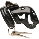 Master Series Hard Stop Double Ring Chastity Cage Black | shoptok.hr