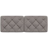 vidaXL Jastuk za uzglavlje smeđesivi 120 cm od tkanine | shoptok.hr
