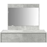  Toaletni stol s ladicama Siva 83 x 40 x 70 cm Konstruirano drvo | shoptok.hr