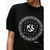 Karl Lagerfeld jeans Majica crna / bijela | shoptok.hr