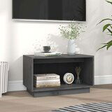 TV ormarić sivi 60 x 35 x 35 cm od masivne borovine | shoptok.hr