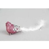  Novogodišnja figura ptičica sa gliterom Cene