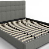 Bessagi Home Oblazinjena Postelja Frederico, 180x200, Siva | Shoptok.si