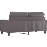  Dvosjed od tkanine siva 140 cm od umjetne kože | shoptok.hr