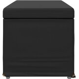  Stolica Crna 101 x 41 x 40 cm Umjetna Koža i Fino Radeći Drvo | Eponuda.com