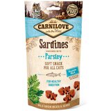 Carnilove Cat Semi Moist Snack - sardine & peteršilj, 50 g Cene