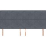 LED Oprema Plošča Temno Siva 100 cm Žamet, (22051776) | Shoptok.si