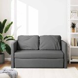  Podni kauč na razvlačenje tamnosivi 112x174x55 cm od tkanine | shoptok.hr