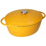 Brandani kozica Cocotte rumena 29x23,5xh12,5cm, 5L, ovalna/ | Shoptok.si