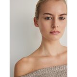 Reserved - Bluza otvorenih ramena - bež | shoptok.hr