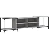 Maison Chic TV omarica - TV enota - Televizijska omarica siva sonoma 203x37x50 cm inženirski les, (21699414) Cene