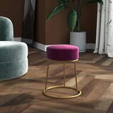  Okrugli tabure ljubičasti baršunasti | shoptok.hr