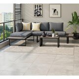 Ambia Garden LOUNGE GARNITURA tkanina aluminij | Shoptok.si