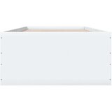 vidaXL Okvir za krevet bijeli 75x190 cm konstruirano drvo | shoptok.hr