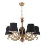 Opviq luster fiona wood black gold brown | ePonuda.com