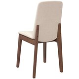 vidaXL Jedilni stoli z blazinami 2 kosa Brown Solid Wood Rubber | Shoptok.si