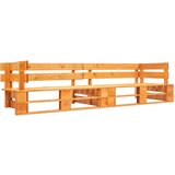  Vrtni dvosjed od paleta boja meda drveni Cijene