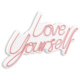 WALLXPERT dekorativna plastična led rasveta love yourself pink | ePonuda.com