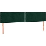  s oprugama i madracem LED tamnozelenim 120x190 cm baršun | shoptok.hr