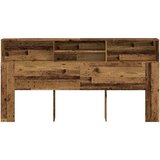  Uzglavlje s ormarićem boja starog drva 200x19x103,5 cm drveni | Eponuda.ba