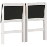 vidaXL tapecirani uzglavlje svijetlo siva 120 cm čvrsto borovo drvo | shoptok.hr