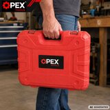 OPEX OPX28034 akumulatorska udarna bušilica/odvijač 21 V, 2 baterije + set alata u koferu | shoptok.hr