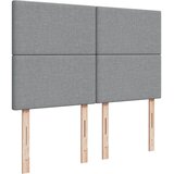  Krevet box spring s madracem svjetlosiva 160x200 cm tkanina | shoptok.hr