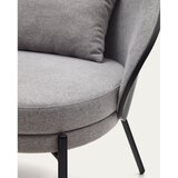 Kave Home Črn/siv fotelj Eamy – | Shoptok.si