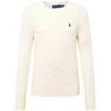 Polo Ralph Lauren Pulover ecru / mornarska Cene