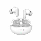 Swissten slušalice Bluetooth, In-ear, mikrofon, HandsFree, bijele SONIC | shoptok.hr