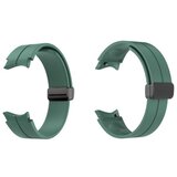 Chameleon Silikonski pašček 20mm, Clip temno zelen, za pametno uro | Shoptok.si