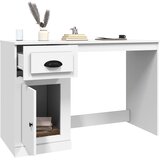  Radni stol s ladicom bijeli 115 x 50 x 75 cm konstruirano drvo | shoptok.hr