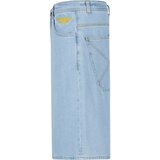 HOMEBOY Kavbojke moder denim / temno oranžna | Shoptok.si