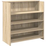 Maison Chic sprejemna miza - računalniška miza - pisarniška miza sonoma hrast 100x50x103,5 cm inženirski les, (21785474) | Shoptok.si