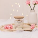 Nacomi Soy Candle Home Fragrances dišeča sveča z lesenim stenjem 140 g | Shoptok.si