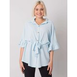 RUE PARIS Blouse-CHA-BZ-3576.25-light blue Cijene
