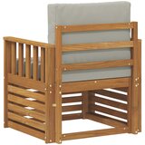  Set vanjskih sofa Čvrsto drvo akacije i poliester | shoptok.hr