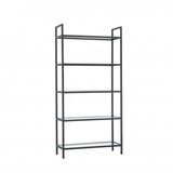 Hanah home K100 Polica za knjige 80x165x30cm, Crna | Eponuda.ba