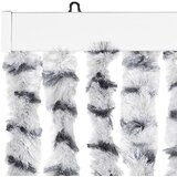 Zastor protiv muha svjetlosivi i tamnosivi 100x200 cm od šenila | shoptok.hr
