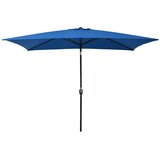 vidaXL Zunanji senčnik s kovinskim drogom 300x200 cm sinje moder | Shoptok.si