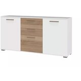 Jela KOMODA D4-Bela mat lak/pacifik oreh | Shoptok.si