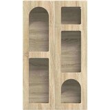 Viseći ormarić Sonoma hrast 59 x 20 x 100 cm Konstruirano drvo | shoptok.hr